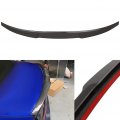 Aintier 1pc Carbon Fiber Spoiler Wing Compatible For 2017-2020 Audi A5 S5 Coupe Glossy Black Rear Trunk Tail