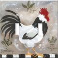 Art Plates Triple Gang Toggle Decorative Metal Wall Plate Jennifers Rooster 