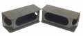 Set Of 2 Steel Trailer 6 Oval Tail Light Angled Round Side Mount Box 24015 