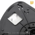 Car Rearview Left Driver Side Mirror Glass Replacement W Backing Plate Convex Heated White For Mazda 3 2003-2008