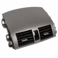 Hecasa Center Dash A C Outlet Air Vent Panel Compatible With 2008-2013 Toyota Corolla Replacment For 55670-02160 55663-02060