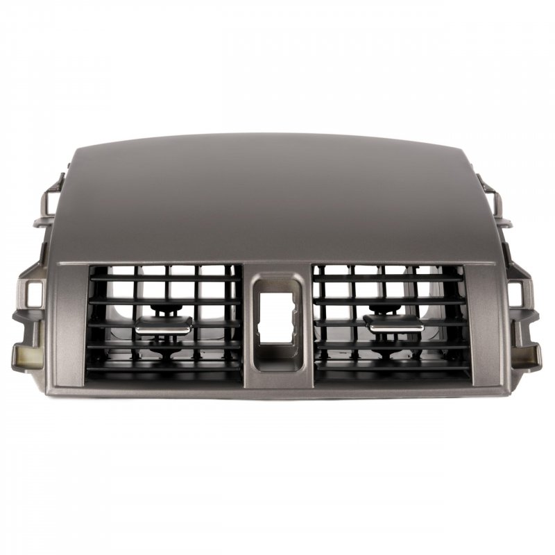Hecasa Center Dash A C Outlet Air Vent Panel For 2008-2013 Toyota Corolla Replacment 55670-02160 55663-02060 Adjustable Volume