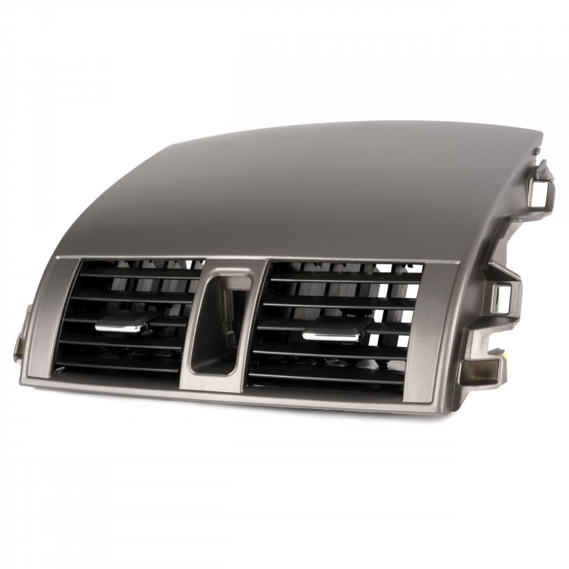 Hecasa Center Dash A C Outlet Air Vent Panel For 2008-2013 Toyota Corolla Replacment 55670-02160 55663-02060 Adjustable Volume