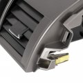 Hecasa Center Dash A C Outlet Air Vent Panel Compatible With 2008-2013 Toyota Corolla Replacment For 55670-02160 55663-02060