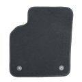 Velour Floor Mats For Volvo C70 2006 To 2013 Custom Fit Front And Rear All Season Black Carpet Liners Anti Slip Waterproof 4 