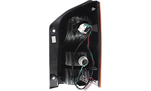 Evan-fischer Tail Light Assembly For 2005-2012 Nissan Pathfinder Driver Side