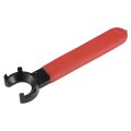 Collet Chuck Wrench Spanner For Er25m Clamping Nut Milling Machine Lathe Holder Tool With Red Non-slip Handle 