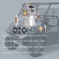 Waltyotur Carb Carburetor With Gasket Replacement For Kawasaki Mule 500 520 550 Kaf300 15003-2178 15003-2589 11009-2939