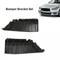 Front Left And Right Bumper Bracket For 2014-2022 Infiniti Q50 Driver Passenger Side Support Set 620584ga0a In1043101