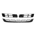 No 4l0807681 Front Lower Hood Bumper Grille Fog Light Cover For Audi Q7 2010-2015 Kidney Grill Black 1 Set 