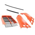 Orange Radiator Cover Oil Tank Side Replacement For Yamaha Banshee 350 2gu-2171l-00-00 1987-2006 