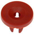 Splash Shield Grommet Nuts For Ford Mustang Ecosport 2018 19 2020 Red Nylon 0 13 In Center Groove 0 8 Head Diameter 