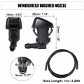 Uxcell 1 Set Windshield Washer Water Nozzle Spray No Bt4z17603a For Ford Edge Limited Se Sel 2012-2014