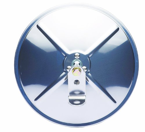 Cl085 8 5 In Stainless Steel Round Convex Mirror For Cars Silver Rear View With Windshield Mount