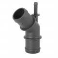 X Autohaux New Radiator Coolant Hose Connector 1j0121087b For Vw Golf Jetta Passat Beetle Eos