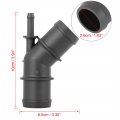 X Autohaux New Radiator Coolant Hose Connector 1j0121087b For Vw Golf Jetta Passat Beetle Eos