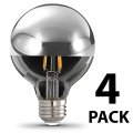 Feit Electric G2540 Chr 827 Fil 4 40 W Eq G25 Dm Specialty Decor Led Light Bulb 4-pack