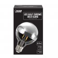 Feit Electric G2540 Chr 827 Fil 4 40 W Eq G25 Dm Specialty Decor Led Light Bulb 4-pack