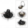 Qiilu Locking Fuel Tank Cap Motorcycle Gas Cover With 2 Keys For Suzuki -r 600 -r750 Sv1000