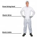 Colad White Nylon Plain Reusable Paint Coverall Spray Suit 6xlarge