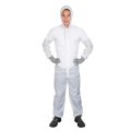 Colad White Nylon Plain Reusable Paint Coverall Spray Suit 6xlarge 