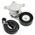 Bt4z6b209b Drive Belt Tensioner Kit With 6pk1140 For Ford Explorer 3 5l V6 Edge 7l Flex Taurus And Lincoln Models 