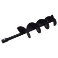 All-carb Auger Drill Bit 6 X 31 Inch Garden Spiral Earth Post Or Umbrella Hole Digger With 3 4 Shaft