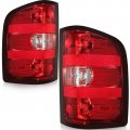 Ocpty Tail Light Assembly Pair Replacement For 07-13 Chevy Silverado 1500 07-14 2500 Hd 3500 12-14 Gmc Sierra