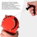 Goofit Alloy Pull Start Recoil Starter With Flywheel Replacement For 2 Stroke 47cc 49cc Pocket Coolster Ssr Sx50 Mini Dirt Bike