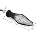 Wanheyao 4 Pack Motorycle Amber Blue Led Turn Signal Lights Indicators Bllinker For Sport Street Racing Bike Honda Yamaha