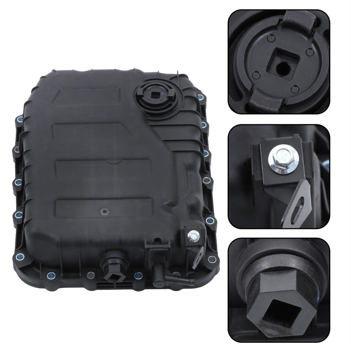 Transmission Oil Pan With Drain Plug And Gasket Replacement For 452802f000