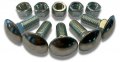 Gm Front Rear Chrome Bumper Bolt Nut Kit Stainless Steel 7 164 X 1 1 2 Fits General Motors Chevrolet Buick Oldsmobile Pontiac 