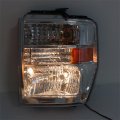 Wflnhb Driver Side Headlight Assembly Replacement For Ford E150 E250 E350 E450 2008-2014 Headlights Superduty Chrome Clear