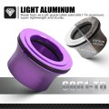 Nicecnc Purple Front Wheel Hub Spacer Bushing Collars O-ring For Surron Light Bee X S L1e Segway X160 X260 Cnc Aluminum