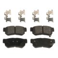 Rear Brake Pads For Kia Optima Magentis 2001 2010 Ceramic 2 Wheel Set Clx M0 Usa Stpsscp813 Cl360a78 