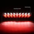 Dodge Ram Dr Dh D1 Dc Dm High Mount Dual Row Led 3rd Brake Cargo Reverse Light Chrome Housing