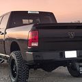 Dodge Ram Dr Dh D1 Dc Dm High Mount Dual Row Led 3rd Brake Cargo Reverse Light Chrome Housing