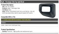 Right Passenger Side Fog Light Bezel Black Compatible With 2020-2022 Ford F-250 Super Duty With Halogen Lights