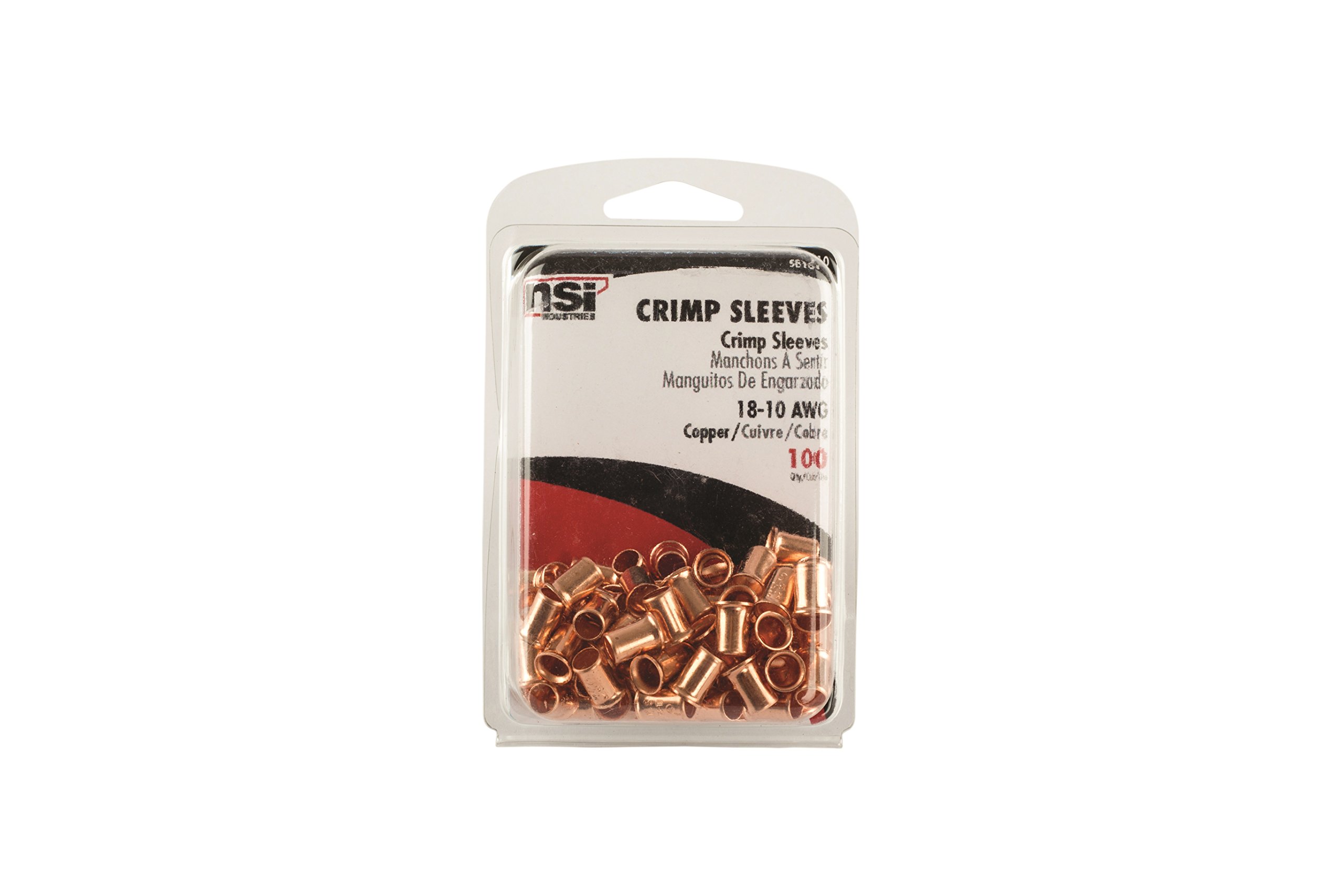 Easytwist Copper Crimp Sleeve Wire Connector 1810 Awg Range Blister