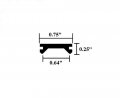 Automotive Authority Llc White Rv Camper Trailer Thick Vinyl 3 4 Insert Trim Mold Flexible Screw Cover 0 75 X 24 Feet Ft