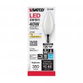 Satco S21269 4b11 Led 927 Fr 120v E12-6 Pack