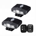 Ultra Bright Mini Hands Free Cree Led Clip On Cap Light Rechargeable Waterproof Hat Flashlight Headlamp For Fishing Camping 
