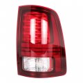 Labwork Passenger Side Tail Light Replacement For 2013-2018 Ram 1500 And 2017-2018 2500 3500 Red Lens Black Interior Rear Brake