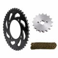 Tdpro 420 Front 17t Rear 41t Sprocket With Chain 106l For 110cc 125cc 150cc Dirt Pit Bike Atv