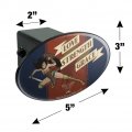 Wonder Woman Movie Love Strength Grace Oval Tow Trailer Hitch Cover Plug Insert