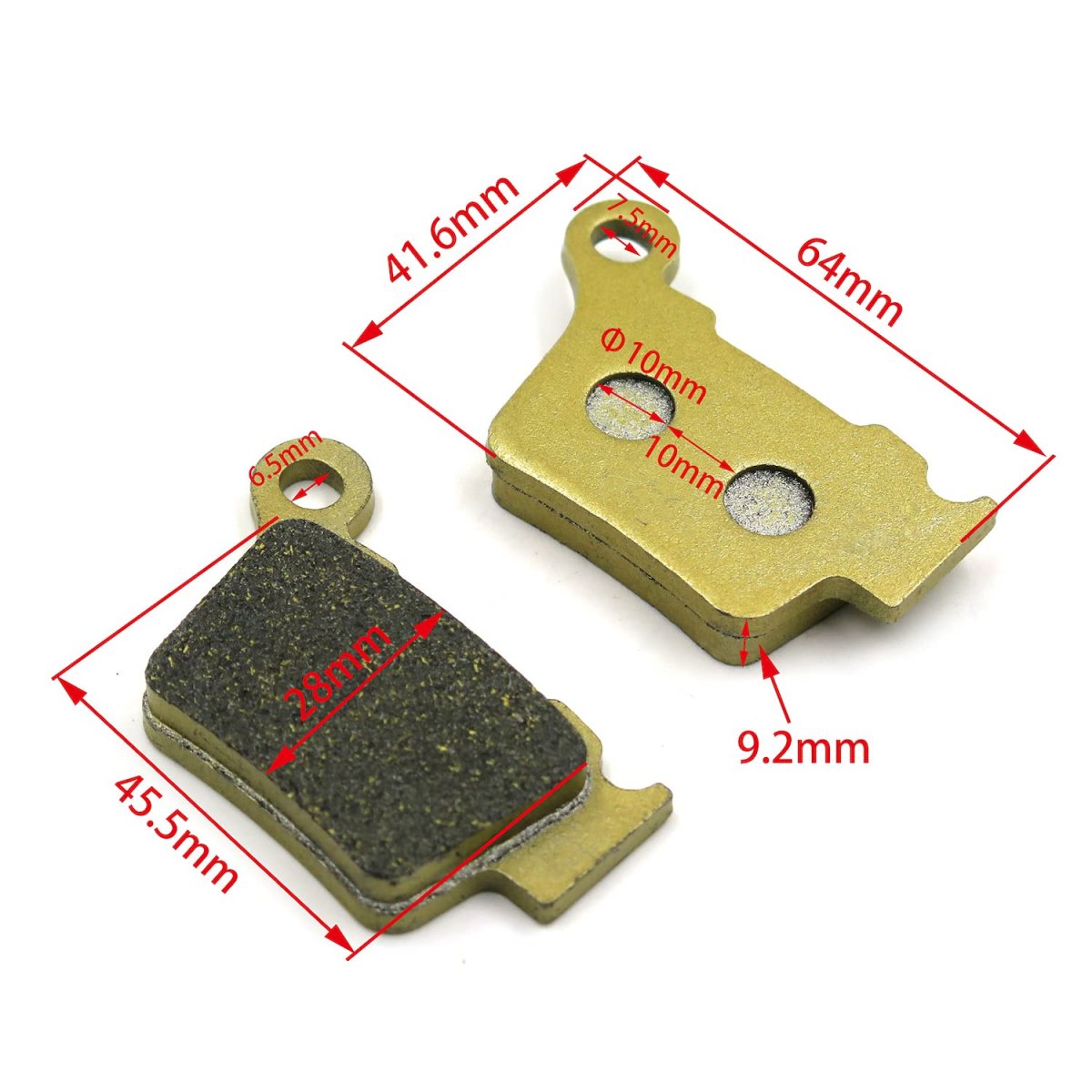 Httmt Disc Brake Pad Set For Bmw Husaberg Husqvarna Sx 150 Exc 200 Sx-f 350