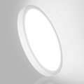 Dllt 24w Flush Mount Led Ceiling Light 12in Ultra Thin Close To Fixture For Living Room Bedroom Kitchen Hallway Bathroom 