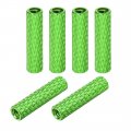M3x20mm Aluminum Standoff With Mesh Texture Column Spacer For Rc Airplane Fpv Quadcopter Cnc Green 6pcs 