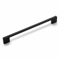 Cosmas 10 Pack 11244-192fb Flat Black Modern Cabinet Hardware Handle Pull 7-1 2 Inch 192mm Hole Centers 
