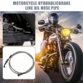 Uxcell 1 Set 8m 5 91ft Motorcycle Hydraulic Brake Or Clutch Line Hose Universal For Dirt Bike Atv Moped Scooter With Screws